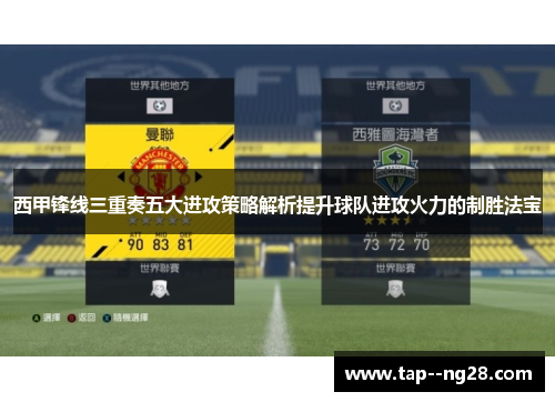 西甲锋线三重奏五大进攻策略解析提升球队进攻火力的制胜法宝